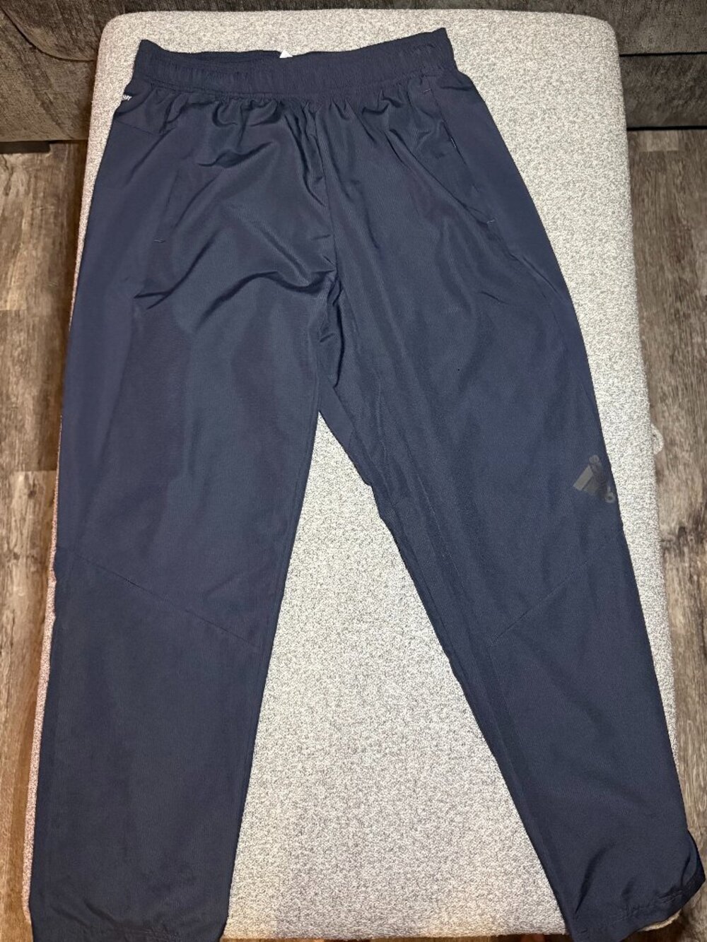Navy Adidas Windbreaker Pants